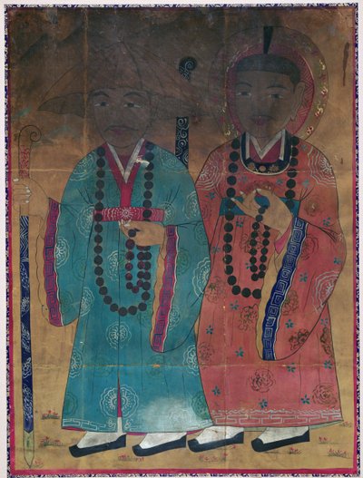 Deasa (naturalny pigment na jedwabiu) autorstwa School Korean