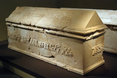 Sarkofag, Herod (piaskowiec) autorstwa School Levantine