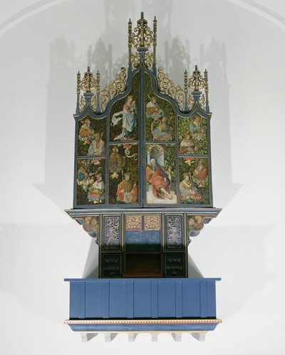 Malowane organy autorstwa School Netherlandish