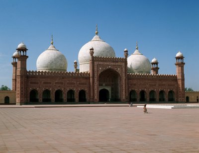 Królewski Meczet Badshahi autorstwa School Pakistani