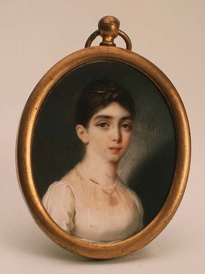Portret Darii Michajłowej Opocziny (1788-1854) autorstwa School Russian