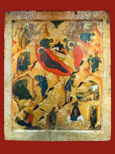 "Narodziny Chrystusa" autorstwa School Russian