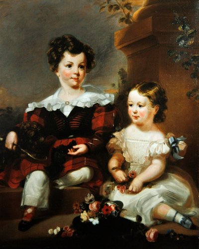 Portret Johna Ramsaya ze Straloch (olej na płótnie) autorstwa School Scottish