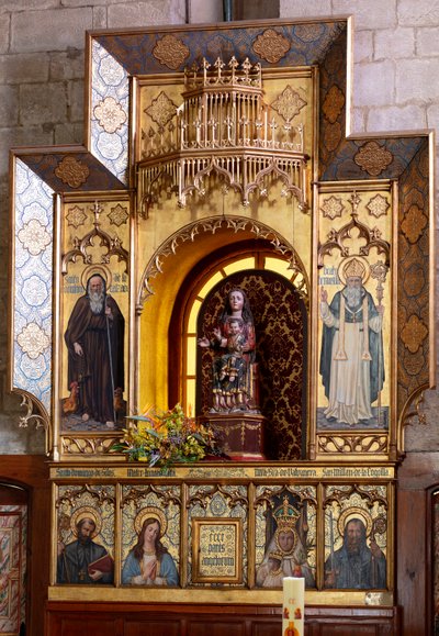 Ermitaż (Ermitaż Nuestra Señora de La Plaza). Wewnątrz. Ołtarz (zdjęcie) autorstwa School Spanish