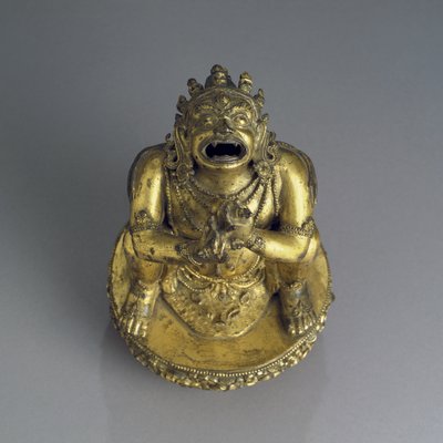 Jedzenie Daki (brąz) autorstwa School Tibetan