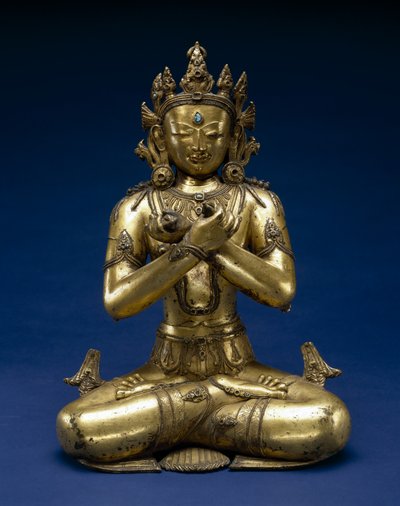 Vajradhara (Powiernik Pioruna) autorstwa School Tibetan