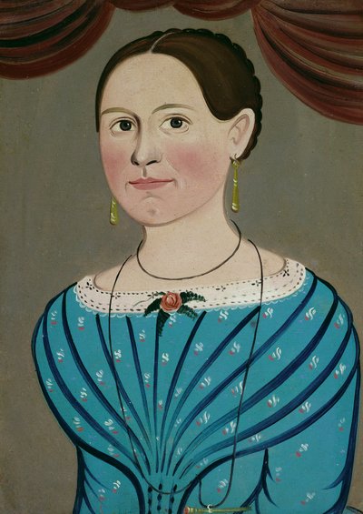Kobieta w niebieskiej sukience, ok. 1930 r. 1840. autorstwa School of William Matthew Prior