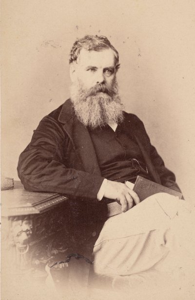Portret Thomasa Oldhama 1816-1878, przed 1876 r. autorstwa Schwarzchild and Co
