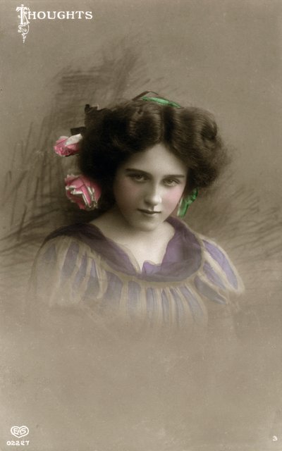 „Myśli”, ok. 1890-1910. autorstwa Schwerdffeger and Co