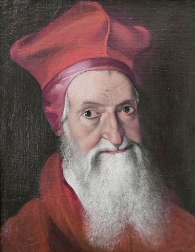Portret kardynała Domenico Morone autorstwa Scipione (1550 98) Pulzone