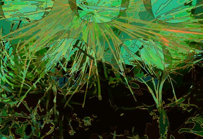 Karczoch_abst_horz2 (cyfrowy) autorstwa Scott J. Davis
