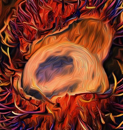 Huragan, 2021 (cyfrowy) autorstwa Scott J. Davis