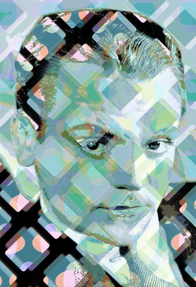 James Cagney, 2013 (cyfrowy) autorstwa Scott J. Davis