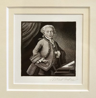 Mały Mozart autorstwa Scott McKowen