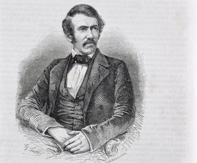 David Livingstone (1813-1873) wyryty przez S. Pannemakera autorstwa Scottish School