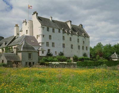 Widok na dom Traquair autorstwa Scottish School