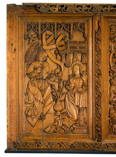 Zwiastowanie z paneli Beaton, 1524-37 autorstwa Scottish School