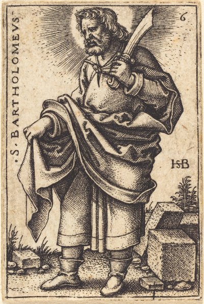 Bartłomiej autorstwa Sebald Beham