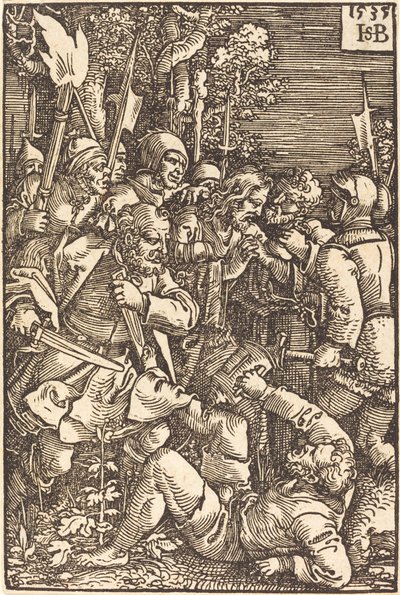Chrystus wzięty do niewoli autorstwa Sebald Beham