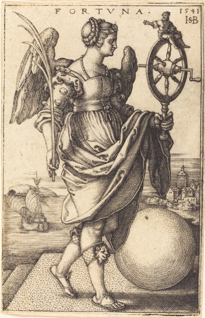 Fortuna autorstwa Sebald Beham