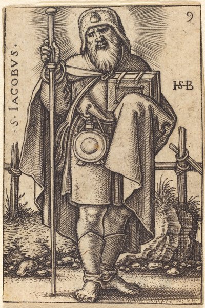 Jakub Starszy autorstwa Sebald Beham