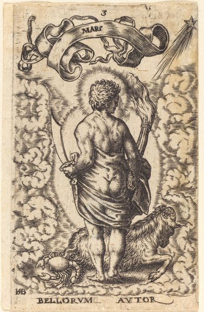 Mars autorstwa Sebald Beham