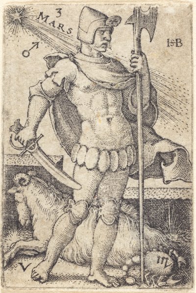 Mars autorstwa Sebald Beham