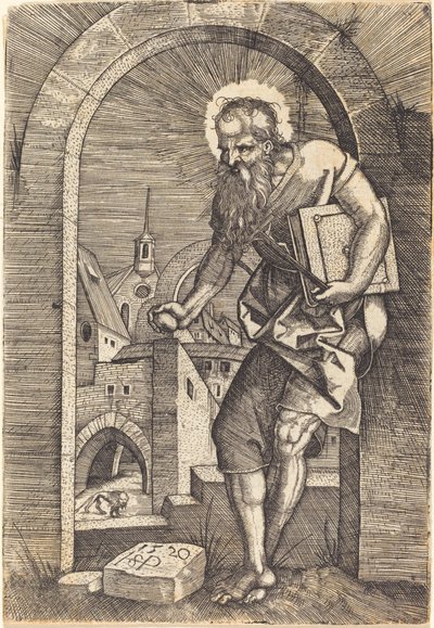 Święty Hieronim w Arch autorstwa Sebald Beham