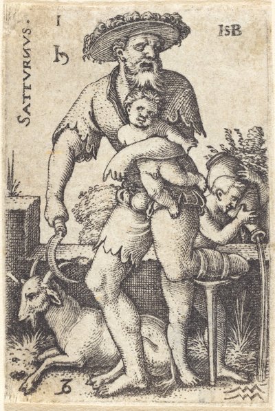 Saturn autorstwa Sebald Beham
