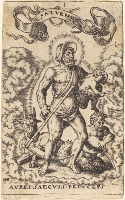 Saturn autorstwa Sebald Beham