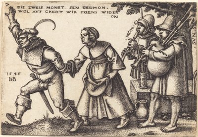 Koniec roku autorstwa Sebald Beham
