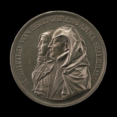 Mechtild von Seedorf i Anna Seiler [awers], 1818. autorstwa Sebastian Burger