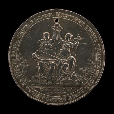 Pokój z Holandią [awers], 1654. autorstwa Sebastian Dadler