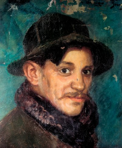 Portret Pabla Picassa (malarstwo) autorstwa Sebastian Junyent i Sans