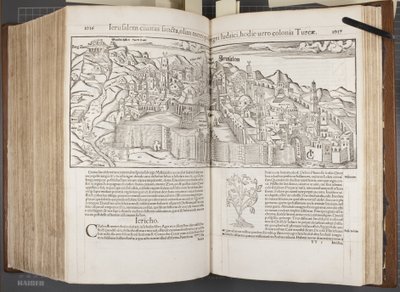 Kosmografia, Fol 1016-1017, 1544 autorstwa Sebastian Munster