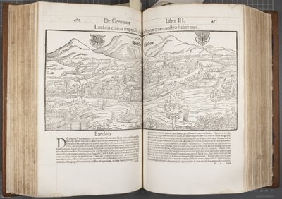 Kosmografia, Fol 470-471, 1544 autorstwa Sebastian Munster