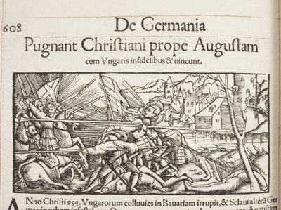 Kosmografia, Fol 608, 1544 autorstwa Sebastian Munster