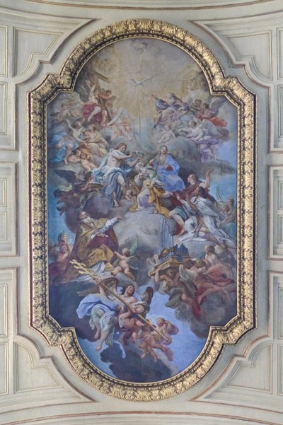 Apoteoza Świętej Cecylii autorstwa Sebastiano Conca