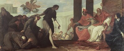 Paweł III zatwierdzający zakon kapucynów autorstwa Sebastiano Ricci