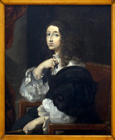 Portret królowej Krystyny Suede (Kristina Vasa autorstwa Sébastien Bourdon