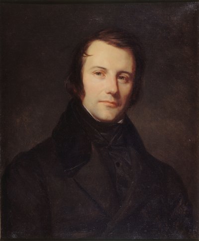 Portret Edgara Quineta 1803-1875, ok. 1835. autorstwa Sebastien Melchior Cornu