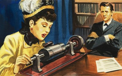 Historia komunikacji: Od fonografu do magnetofonu autorstwa Selby Donnison
