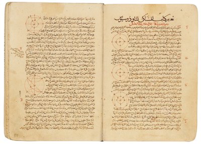 Kompendium traktatów o astronomii i matematyce autorstwa Nasira Al-Dina Muhammada bin Al-Hasana Al-Tusiego autorstwa Seljuq Dynasty