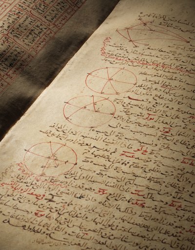 Kompendium traktatów o astronomii i matematyce autorstwa Nasira Al-Dina Muhammada bin Al-Hasana Al-Tusiego autorstwa Seljuq Dynasty