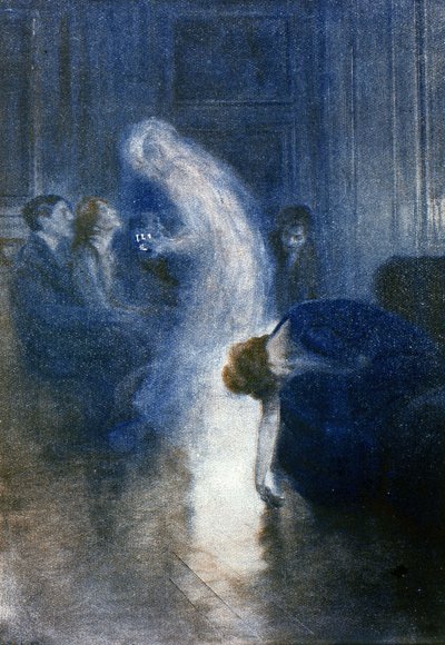 A aparência de um fantasma - em ""Eu sei tudo""polonês autorstwa Serafino Macchiati