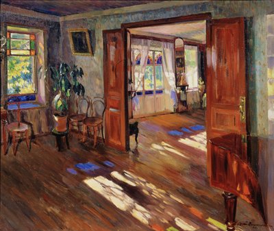 W domu, 1914 autorstwa Sergei Arsenevich Vinogradov