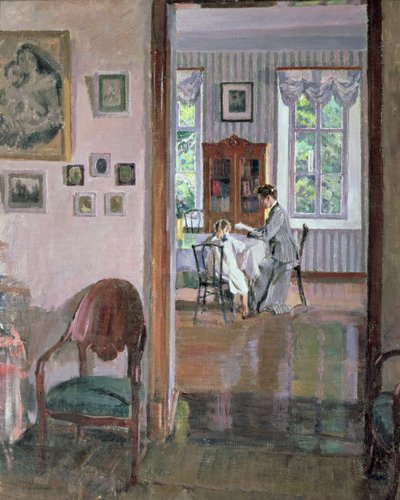 Wnętrze autorstwa Sergei Arsenevich Vinogradov