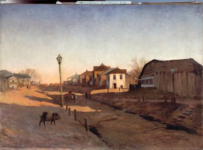 Dzień wychodzący - Obraz Siergieja Iwanowicza Svetoslavsky (Svetoslavsky) (1857-1931), olej na płótnie - Sztuka rosyjska autorstwa Sergei Ivanovich Svetoslavsky