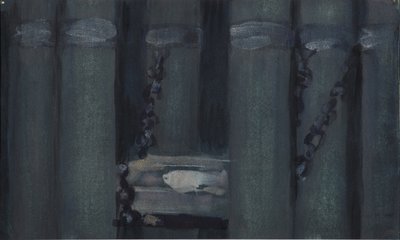 Ilustracja do Opowieści o zmarłej księżniczce i siedmiu rycerzach autorstwa Sergei Vasilievich Malyutin
