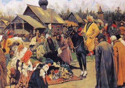 Baskakowie, 1909 autorstwa Sergej Vasilevic Ivanov